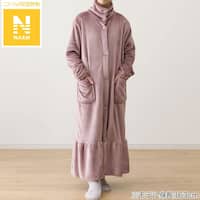 着る毛布(Nウォーム フリル ローズ KO06 120)