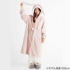着る毛布(Nウォーム ウサミミ ローズ KO07 105) 10枚目画像