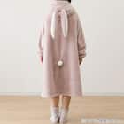 着る毛布(Nウォーム ウサミミ ローズ KO07 105) 13枚目画像