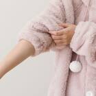 着る毛布(Nウォーム ウサミミ ローズ KO07 105) 14枚目画像