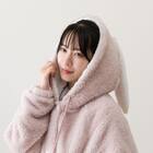 着る毛布(Nウォーム ウサミミ ローズ KO07 105) 19枚目画像