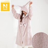 着る毛布(Nウォーム ウサミミ ローズ KO07 105)