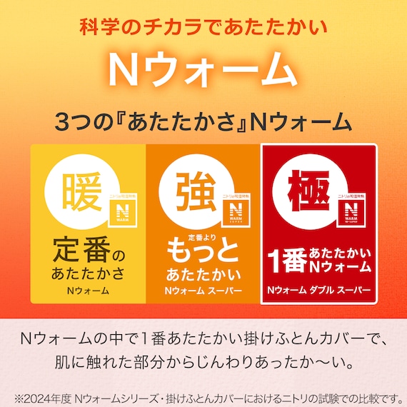 毛布にもなる掛ふとんカバー シングル(NウォームWSP MO N612 S) 3枚目画像