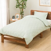 掛け布団カバー セミダブル(PT54 リーフガラ GR SD)