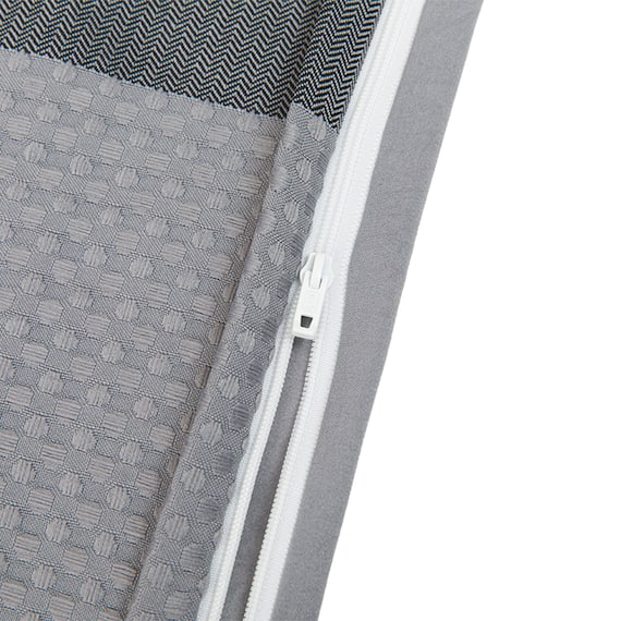 掛け布団カバー シングル(PT55 ヘリンボン GY S) 9枚目画像