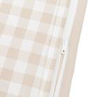 掛け布団カバー セミダブル(PT58 チェックガラ BE SD) 10枚目画像