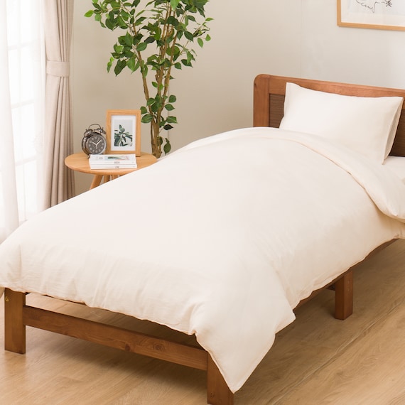 掛け布団カバー シングル(ポリウォッシュ MJ04 BE S) 1枚目画像