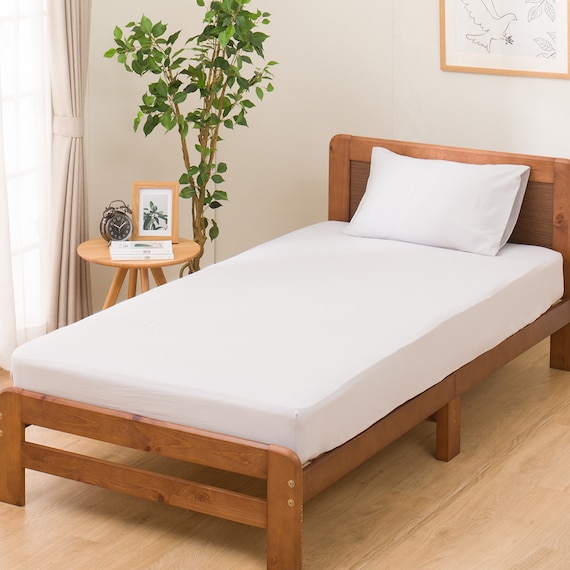 マルチすっぽりシーツ セミダブル(ポリウォッシュ 30 MJ04 GY SD) 1枚目画像