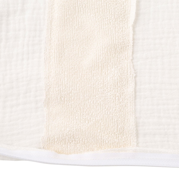 ひもなしラクラク掛け布団カバー クイーン(Nグリップ Wガーゼ WH SZ38 Q) 12枚目画像