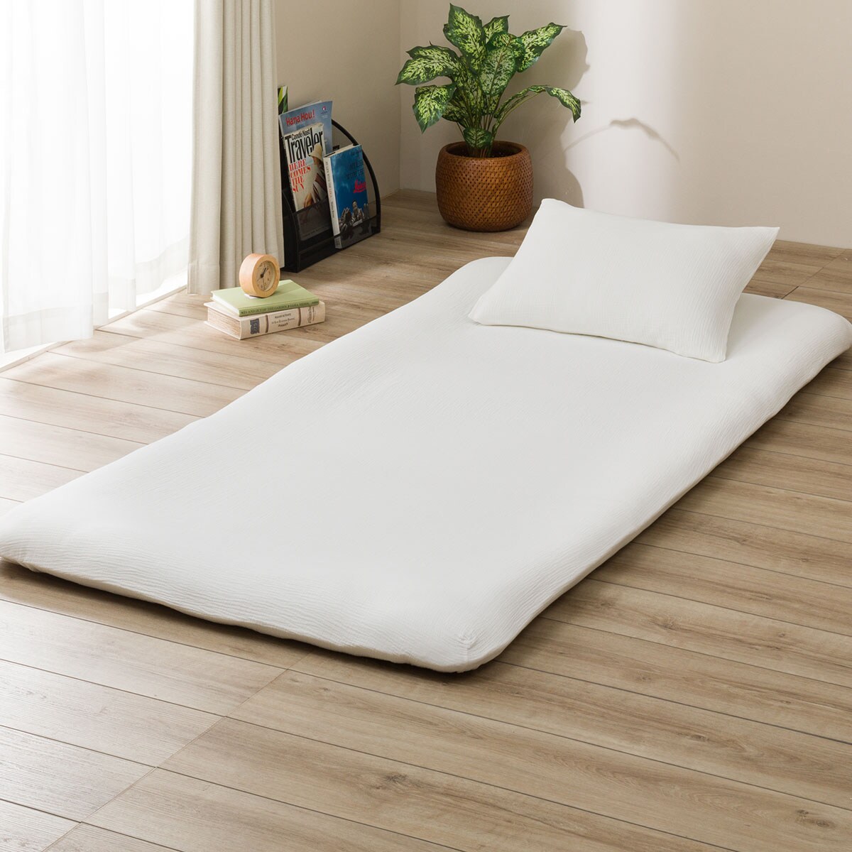 マルチすっぽりシーツ セミダブル(Wガーゼ WH SZ38 SD) | ニトリネット