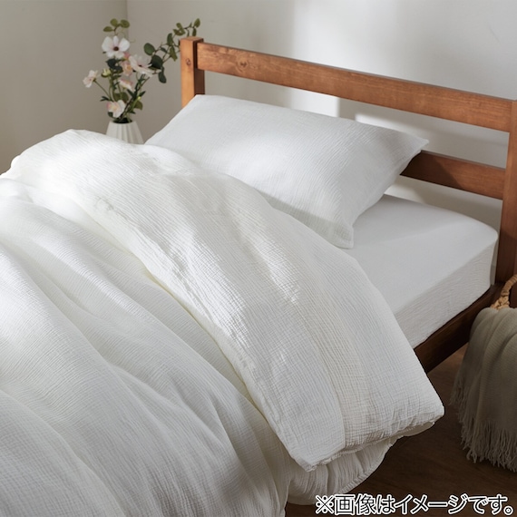 マルチすっぽりシーツ セミダブル(Wガーゼ WH SZ38 SD) 4枚目画像