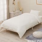 掛ふとんカバー ダブル(Wガーゼ アイボリー ST2407 D) 2枚目画像