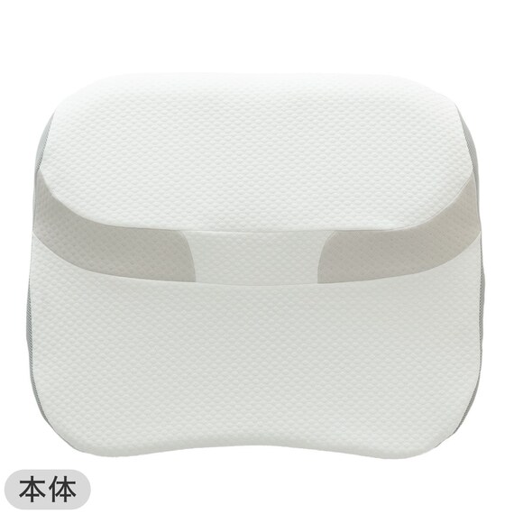 【2点セット】肩・首・背中も支える枕(3 P2425)+専用 枕カバー 3枚目画像