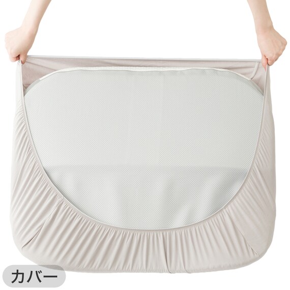 【2点セット】肩・首・背中も支える枕(3 P2425)+専用 枕カバー 27枚目画像