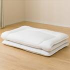 カバー付き 2枚合わせ掛け布団 布団セット 9点 (S2310 シングル グレー) 33枚目画像