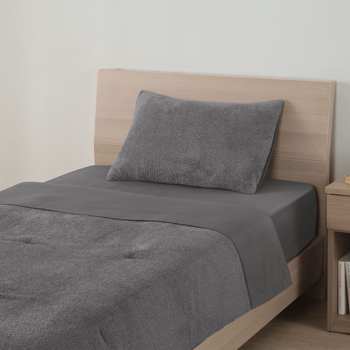 ラファエル コンプリート コンフォーターセット クイーン パープル 8pc Goose Down Bed In Aバッグ フル パープル ラファエル