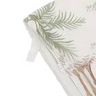 掛布団カバー セミダブル(PT65 キリンガラ GR SD) 5枚目画像