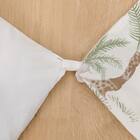 掛布団カバー　セミダブル(PT65 キリンガラ GR SD) 6枚目画像