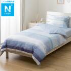 【2点セット】掛ふとんカバー シングル+まくらカバー(Nクール D2501 グラデ) 3枚目画像