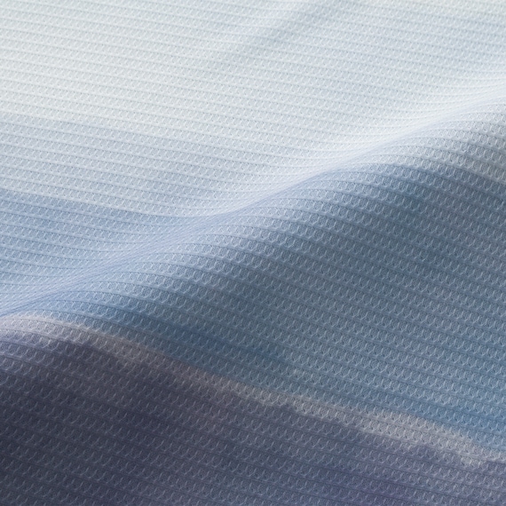 【2点セット】掛ふとんカバー シングル+まくらカバー(Nクール D2501 グラデ) 4枚目画像