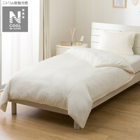 掛ふとんカバー　シングル(NクールWSP D2505 アイボリー )