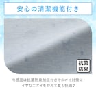 掛ふとんカバー シングル(Nクール D2508 シェル ) 6枚目画像