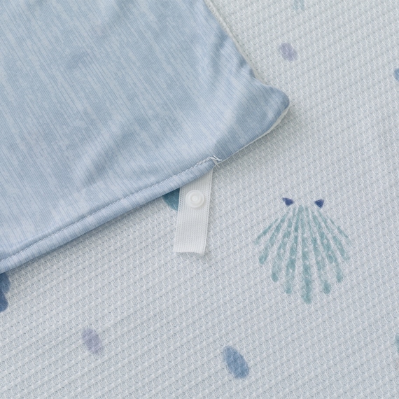 掛ふとんカバー シングル(Nクール D2508 シェル ) 15枚目画像