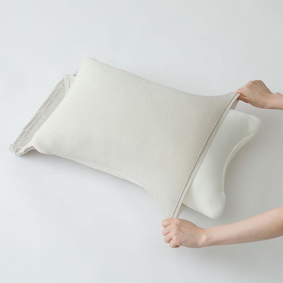 のびのびまくらカバー(Nクール D2512 グレー) 10枚目画像