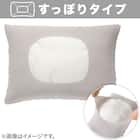 通気性の良い 横向き寝がラクな枕2(Nブレス プラスエア P2427)+専用カバー(NフィットNWWSPNFGY25NW05) 17枚目画像