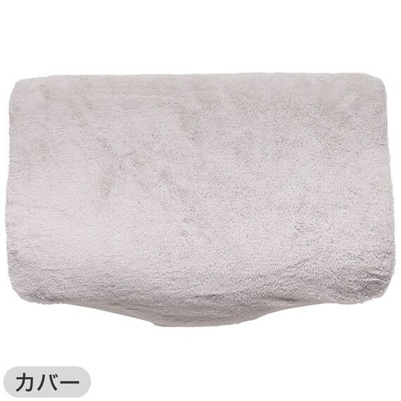 通気性の良い 横向き寝がラクな枕2(Nブレス プラスエア P2427)+専用カバー(NフィットNWWSPNFGY25NW05) 18枚目画像