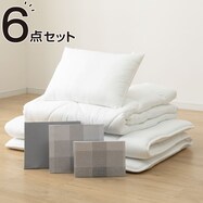 カバーつき寝具6点セット(S2501)