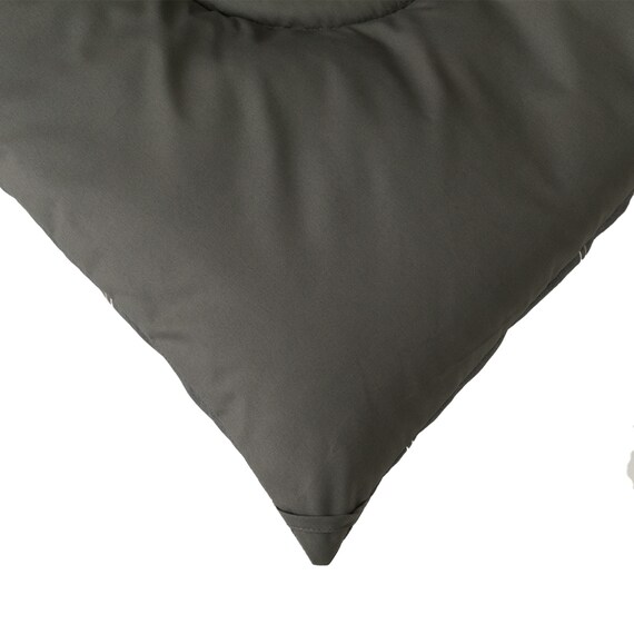 カバー付き 布団セット 4点 (S2505 シングル グレーウィンドウペン) 18枚目画像