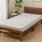 除湿・防ダニマットレスプロテクター&のびのびマルチすっぽりシーツ3点セット セミダブル(M2401 GY SD) 2枚目画像