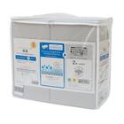 除湿・防ダニマットレスプロテクター&のびのびマルチすっぽりシーツ3点セット セミダブル(M2401 GY SD) 18枚目画像