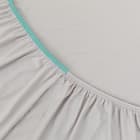 除湿・防ダニマットレスプロテクター&のびのびマルチすっぽりシーツ3点セット ダブル(M2401 GY D) 14枚目画像