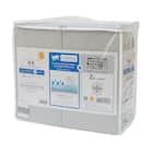 除湿・防ダニマットレスプロテクター&のびのびマルチすっぽりシーツ3点セット ダブル(M2401 GY D) 18枚目画像