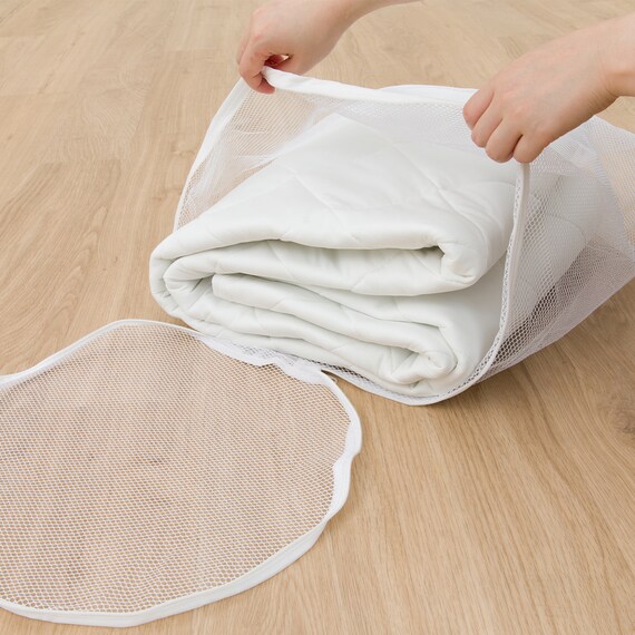 除湿・防ダニマットレスプロテクター&のびのびマルチすっぽりシーツ3点セット セミダブル(M2401 MO SD) 17枚目画像