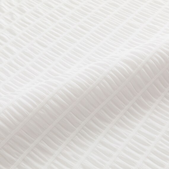 くしゅくしゅ ひんやりケット ハーフ(Nクール S25 ホワイト) 7枚目画像