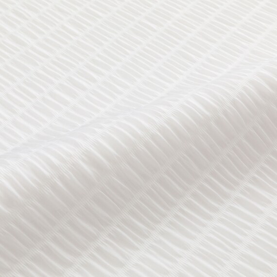 くしゅくしゅ ひんやりケット ハーフ(Nクール S25 ホワイト) 8枚目画像