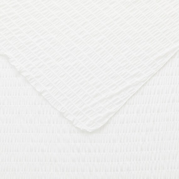 くしゅくしゅ ひんやりケット ハーフ(Nクール S25 ホワイト) 9枚目画像