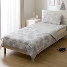 両面使える ピローパッド(NクールSP S2509 ハナ グレー) 13枚目画像