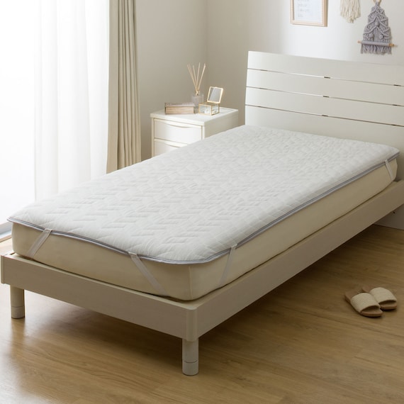 【3点セット】両面使える 敷パッド+肌布団+ピローパッド(NCWSP S2513 ラインアート S) 5枚目画像