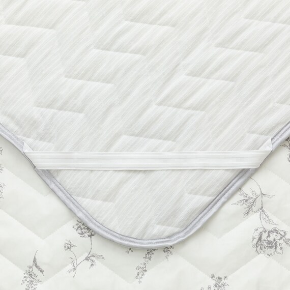 【3点セット】両面使える 敷パッド+肌布団+ピローパッド(NCWSP S2513 ラインアート S) 10枚目画像