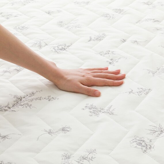 【3点セット】両面使える 敷パッド+肌布団+ピローパッド(NCWSP S2513 ラインアート S) 11枚目画像