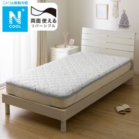 両面使える 敷パッド シングル(Nクール S25 ドット)