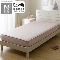 【デコホーム商品】両面使える BOXパッド シングル(NクールWSP S25 ハナ ローズ)