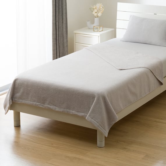 タオルケット シングル(Dリッチ S25 グレー) 1枚目画像