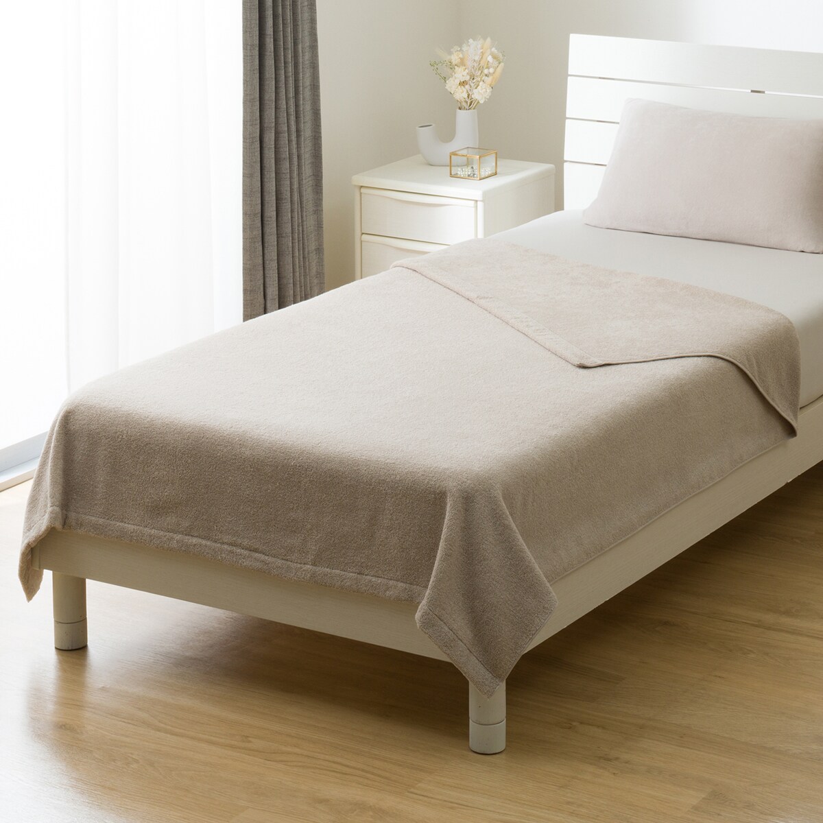 タオルケット シングル(Dリッチ S25 モカ) | ニトリネット【公式