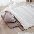 Nウォーム毛布付き 寝具7点セット シングル(D1 グレー) 7枚目画像