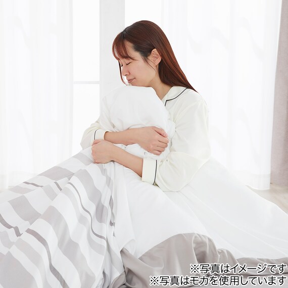 Nウォーム毛布付き 寝具7点セット シングル(D1 グレー) 10枚目画像